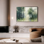 Landscape 184 Canvas Art 60 x 40 cm / Black