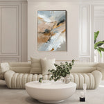 Abstract 1840 Canvas Art 60 x 40 cm / Black