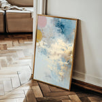 Abstract 1844 Canvas Art 60 x 40 cm / Black