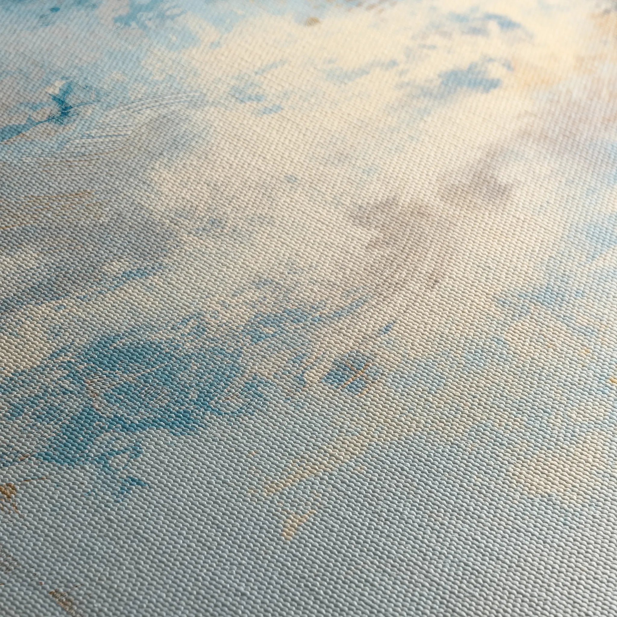 Abstract 1844 Canvas Art 60 x 40 cm / Black