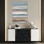 Abstract 1848 Canvas Art 60 x 40 cm / Black