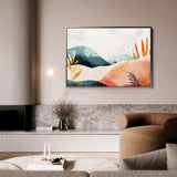 Boho 185 Canvas Art 60 x 40 cm / Black