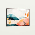 Boho 185 Canvas Art 60 x 40 cm / Black