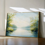 Landscape 185 Canvas Art 60 x 40 cm / Black