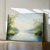 Landscape 185 Canvas Art 60 x 40 cm / Black
