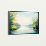 Landscape 185 Canvas Art 60 x 40 cm / Black