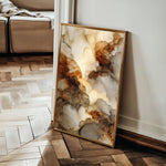 Abstract 1851 Canvas Art 60 x 40 cm / Black