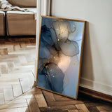 Abstract 1852 Canvas Art 60 x 40 cm / Black