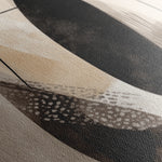 Abstract 1855 Canvas Art 60 x 40 cm / Black