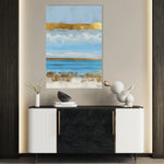 Abstract 1857 Canvas Art 60 x 40 cm / Black