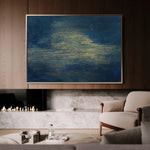 Abstract 186 Canvas Art 60 x 40 cm / Black