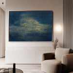 Abstract 186 Canvas Art 60 x 40 cm / Black