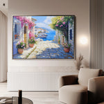 Landscape 186 Canvas Art 60 x 40 cm / Black