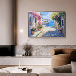 Landscape 186 Canvas Art 60 x 40 cm / Black