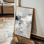 Abstract 1860 Canvas Art 60 x 40 cm / Black