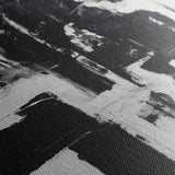 Abstract 1864 Canvas Art 60 x 40 cm / Black