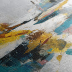 Abstract 1865 Canvas Art 60 x 40 cm / Black