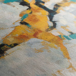 Abstract 1866 Canvas Art 60 x 40 cm / Black