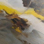 Abstract 1867 Canvas Art 60 x 40 cm / Black