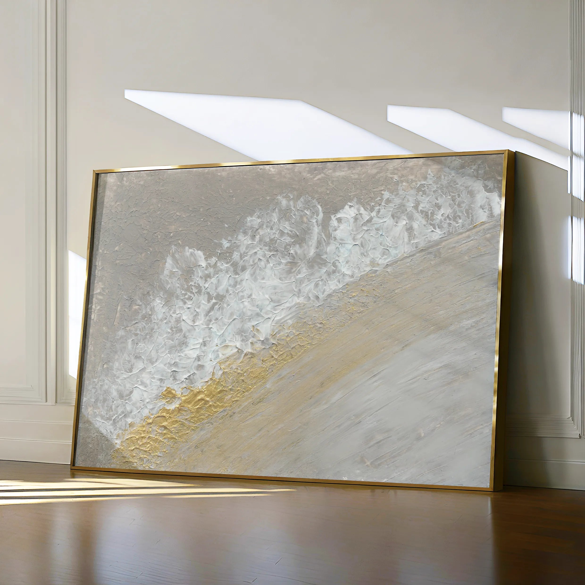 Abstract 187 Canvas Art 60 x 40 cm / Black
