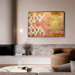 Boho 187 Canvas Art 60 x 40 cm / Black