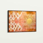 Boho 187 Canvas Art 60 x 40 cm / Black