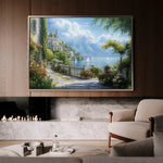 Landscape 187 Canvas Art 60 x 40 cm / Black