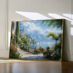 Landscape 187 Canvas Art 60 x 40 cm / Black