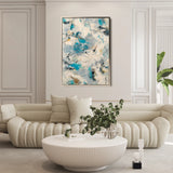 Abstract 1870 Canvas Art 60 x 40 cm / Black