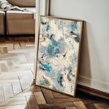 Abstract 1870 Canvas Art 60 x 40 cm / Black