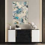 Abstract 1870 Canvas Art 60 x 40 cm / Black