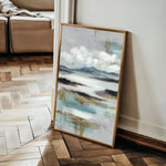 Abstract 1871 Canvas Art 60 x 40 cm / Black