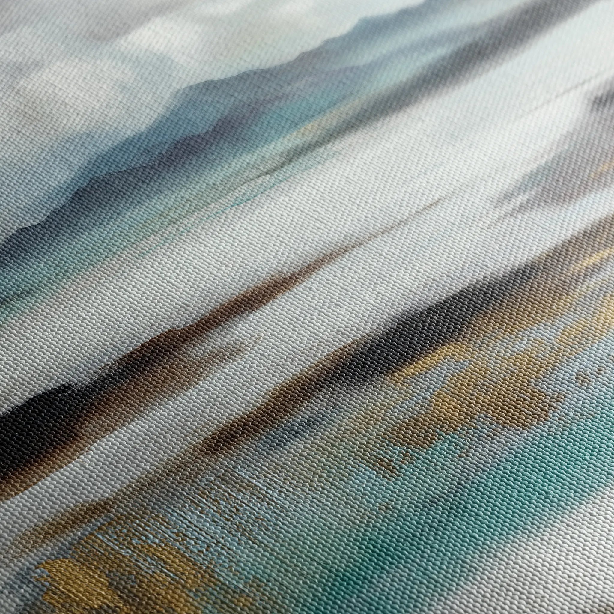 Abstract 1871 Canvas Art 60 x 40 cm / Black