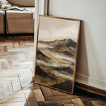 Abstract 1872 Canvas Art 60 x 40 cm / Black