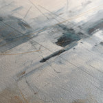 Abstract 1875 Canvas Art 60 x 40 cm / Black