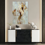 Abstract 1876 Canvas Art 60 x 40 cm / Black