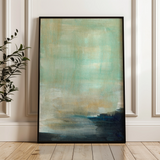 Abstract 188 Canvas Art 60 x 40 cm / Black