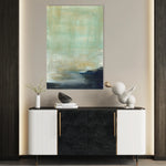 Abstract 188 Canvas Art 60 x 40 cm / Black