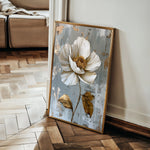Floral 188 Canvas Art 60 x 40 cm / Black