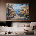 Landscape 188 Canvas Art 60 x 40 cm / Black