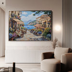 Landscape 188 Canvas Art 60 x 40 cm / Black