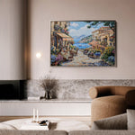 Landscape 188 Canvas Art 60 x 40 cm / Black
