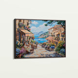 Landscape 188 Canvas Art 60 x 40 cm / Black