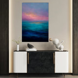 Abstract 1881 Canvas Art 60 x 40 cm / Black