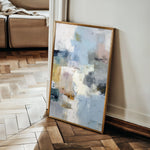 Abstract 1883 Canvas Art 60 x 40 cm / Black