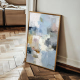Abstract 1883 Canvas Art 60 x 40 cm / Black