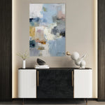 Abstract 1883 Canvas Art 60 x 40 cm / Black