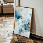 Abstract 1884 Canvas Art 60 x 40 cm / Black