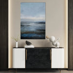 Abstract 1886 Canvas Art 60 x 40 cm / Black