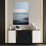 Abstract 1889 Canvas Art 60 x 40 cm / Black